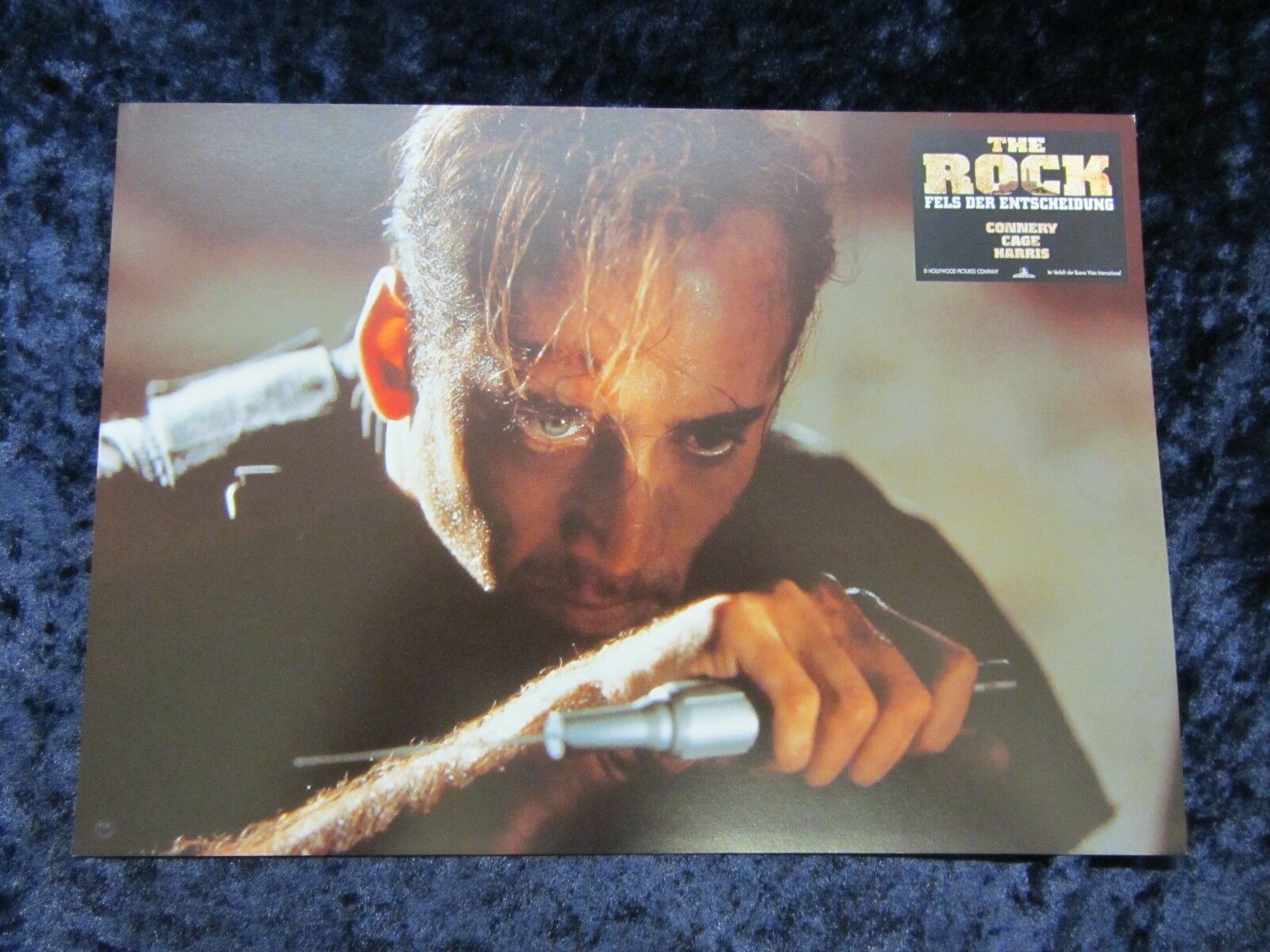 The Rock Lobby Card  # 10 - Original German Still  Nicolas Cage, Sean Connery