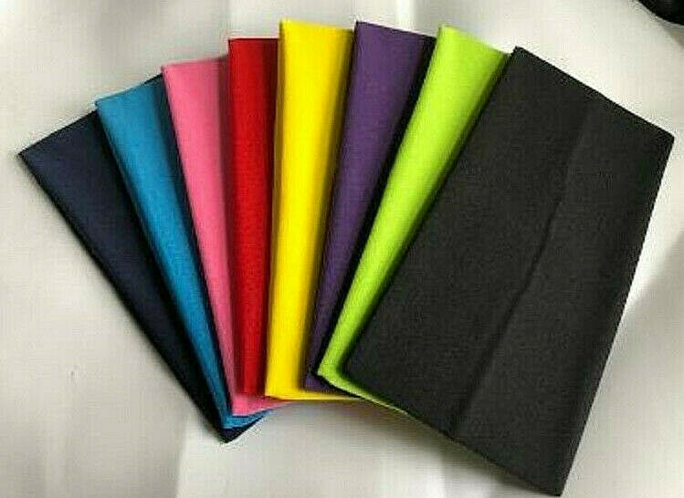 Wide Lycra Headbands 4 3/4 Wide Great Colors Very Stretchy, Soft, Great Headband