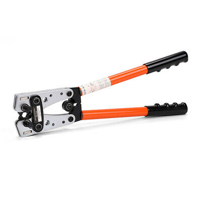15 Inch Cable Lug Crimping Tool Terminal Heavy Duty Wire Copper Lugs Awg 10-1/0