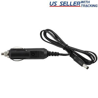 12v Dc Car Power Suppy Adapter Charger Cord Cigarette Lighter Plug 5.5mm X 2.1mm